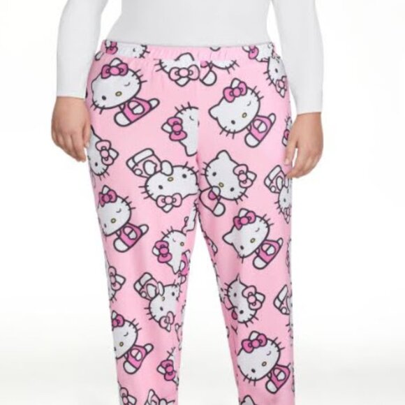 Women's Hello Kitty Poses Sleep Pant with Pockets - Picture 2 of 2